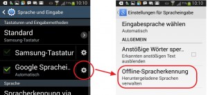 Google hört zu, auch ohne Internet. Sie müssen nur über die Android-Einstellungen die passende Sprachdatei herunterladen.